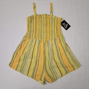 NWT Girls Yellow Romper